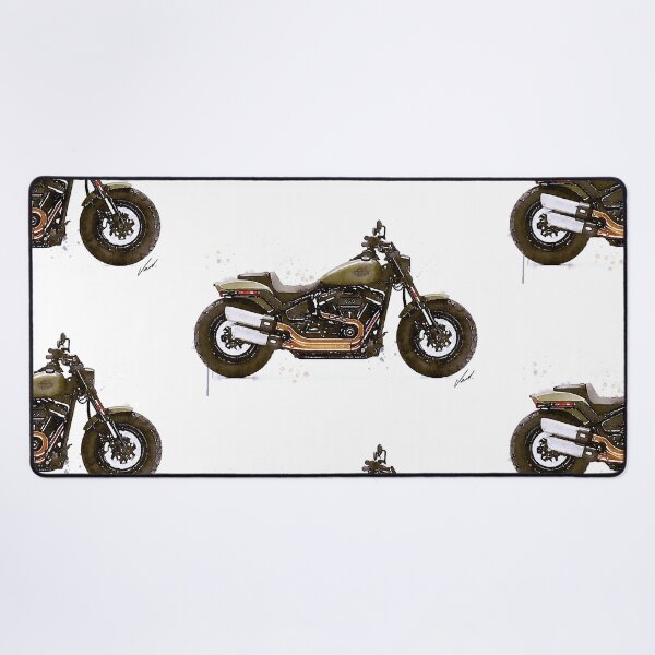 Item preview, Watercolor Classic American Muscle bike Motorcycle - original watercolor by Vart. designed and sold by vartstudio.