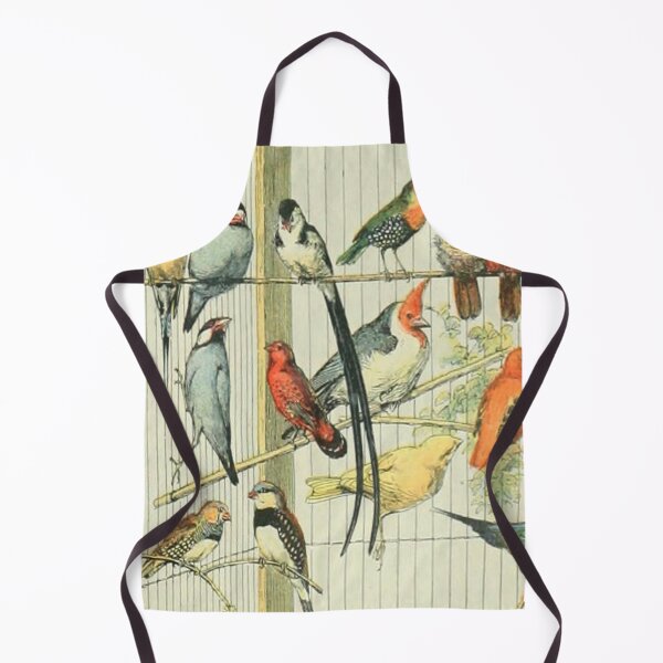 Item preview, Birds Socializing - Millot Oiseaux Vintage Illustration designed and sold by molamode.