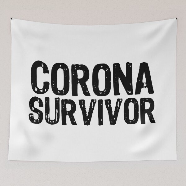 Item preview, Corona Survivor designed and sold by The "I Love Everything" Shop.