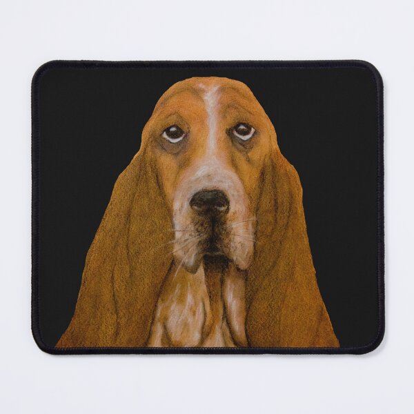 Item preview, Basset Hound in Pastels designed and sold by John Stuart Webbstock.