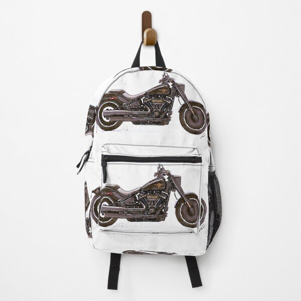 Item preview, Watercolor Classic American Black Motorcycle - original watercolor by Vart. designed and sold by vartstudio.