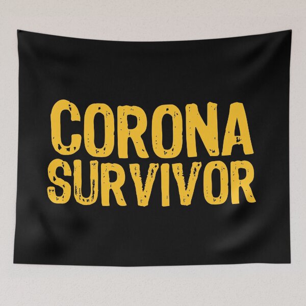 Item preview, Corona Survivor designed and sold by The "I Love Everything" Shop.