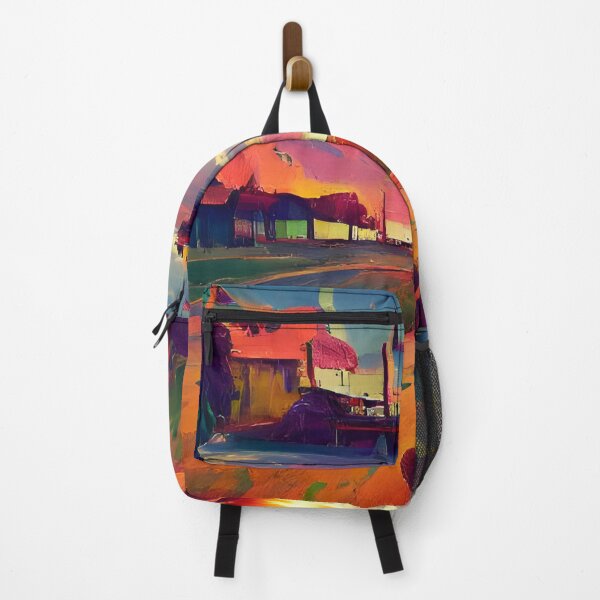 Artikelvorschau, AI generierte Kunst, Vintage Sunset Fauvism entworfen und verkauft von ACC .