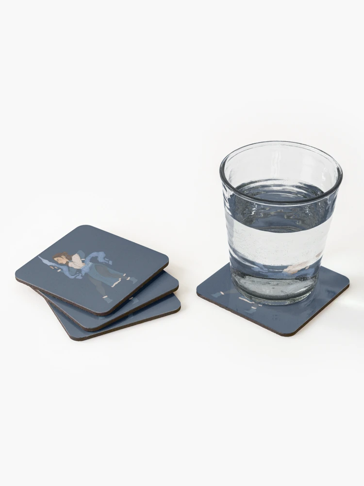 Thumbnail 2 of 5, Coasters (Set of 4), Water Bender designed and sold by Sphinx-Riddles.