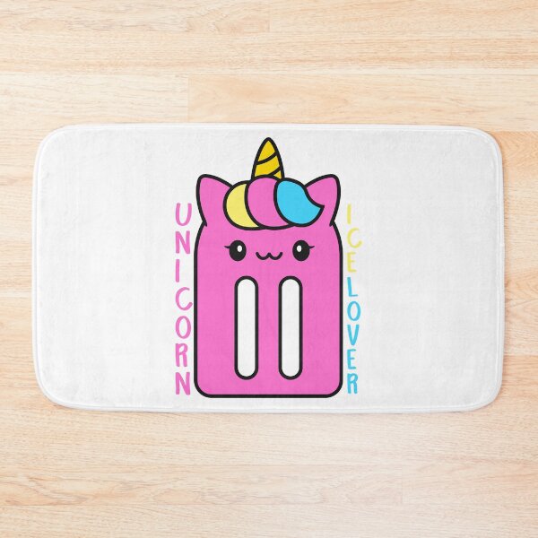 Item preview, unicorn popsicle-funny animals typography designed and sold by Hartics.