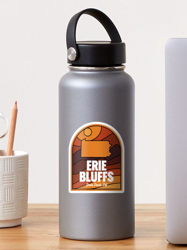 Thumbnail 1 of 3, Sticker, Erie Bluffs State Park Pennsylvania designed and sold by HalpinDesign.