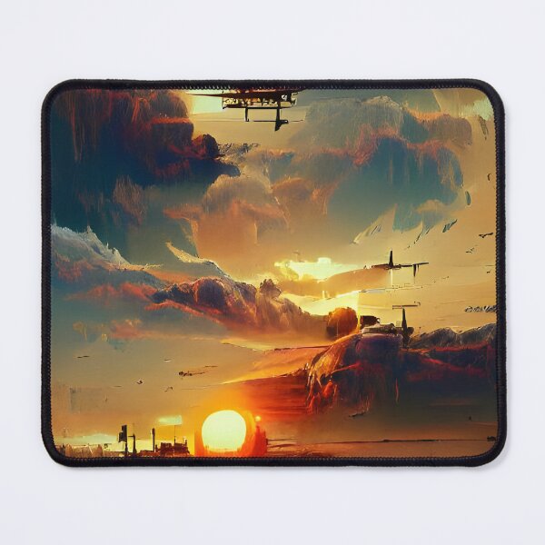 Item preview, AI Generated Art, Vintage Sunset Flickr designed and sold by ACC .
