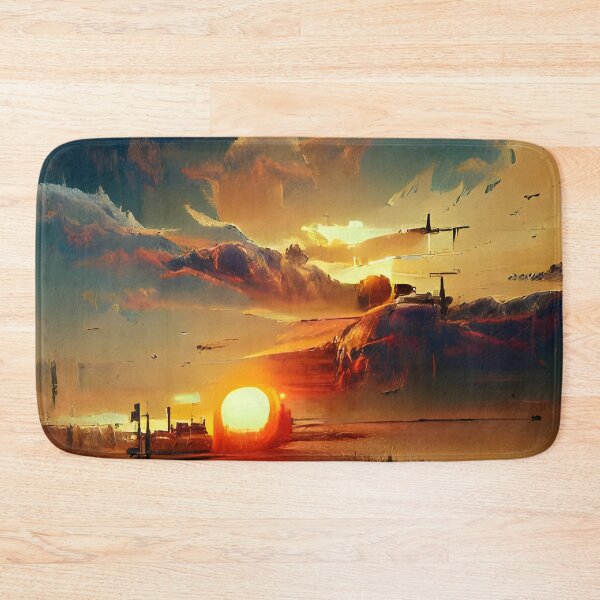 Item preview, AI Generated Art, Vintage Sunset Flickr designed and sold by ACC .