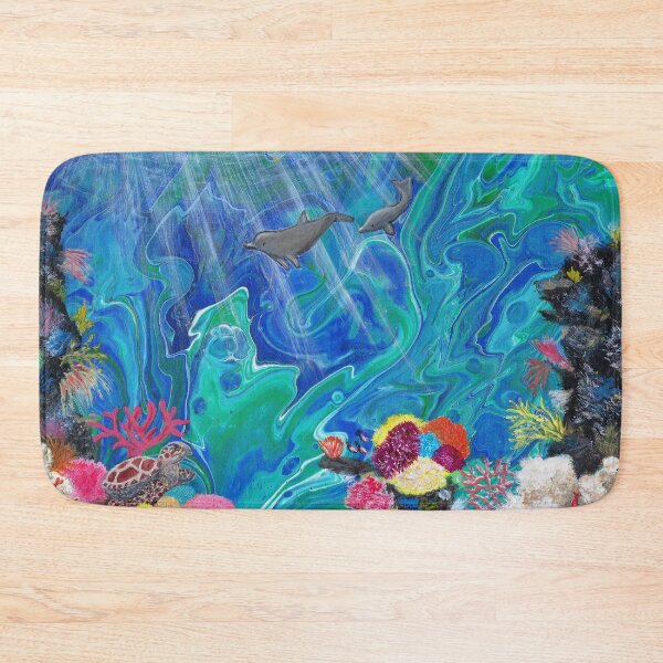 Item preview, Underwater Ocean Scene  designed and sold by Breezy Cove Art.