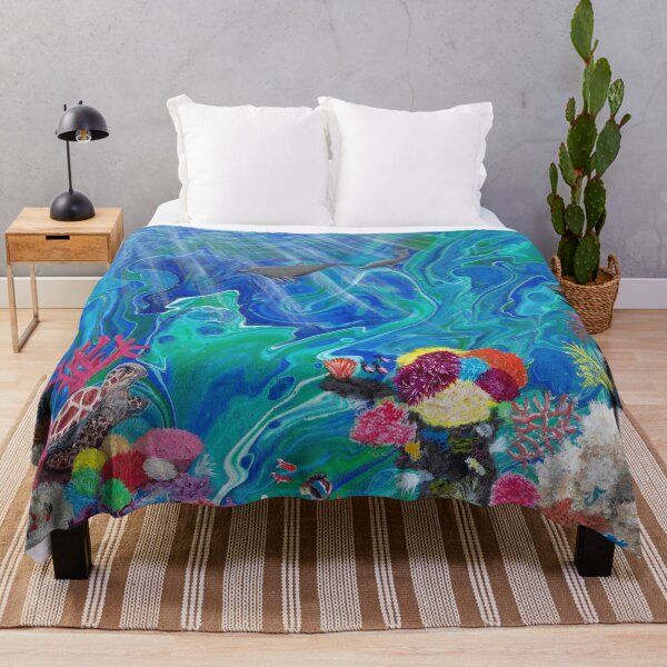 Item preview, Underwater Ocean Scene designed and sold by Breezy Cove Art.