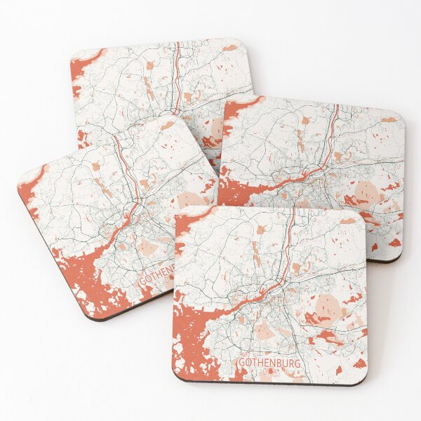 Item preview, Gothenburg City Map of Sweden - Bohemian designed and sold by deMAP.
