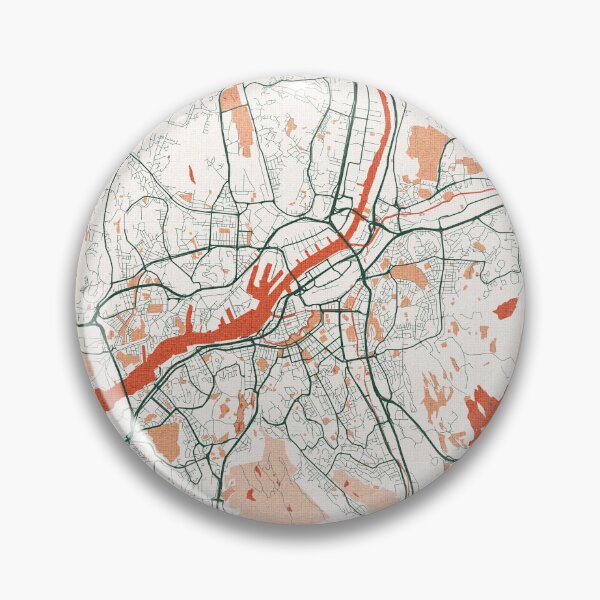 Item preview, Gothenburg City Map of Sweden - Bohemian designed and sold by deMAP.