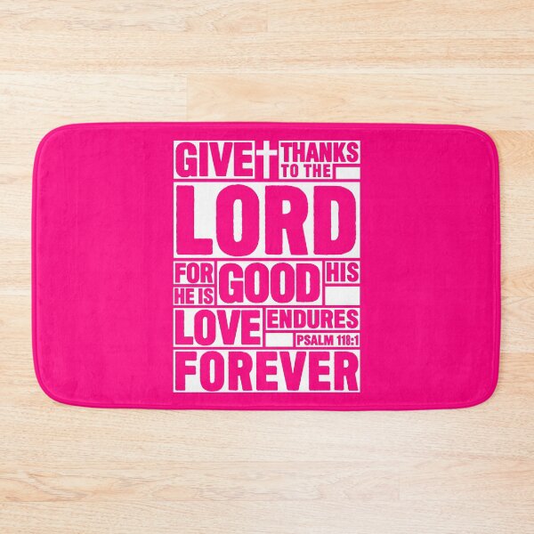 Item preview, Psalm 118:1 Give thanks to the LORD designed and sold by plushism.