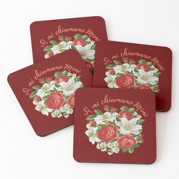 Item preview, Mimi - Aria - La Boheme - Puccini - Opera design - Embroidery designed and sold by MissMezzo.