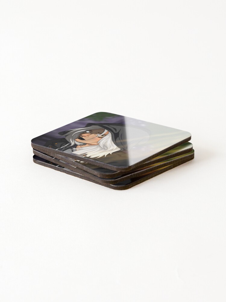 Thumbnail 4 of 5, Coasters (Set of 4), Helia designed and sold by Sphinx-Riddles.