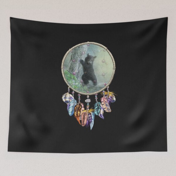 Item preview,   Wolf, Bear and Dream Catcher designed and sold by david parry.