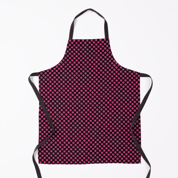 Item preview, Black and Pink Yarrow Polka Dots designed and sold by SaraValor.