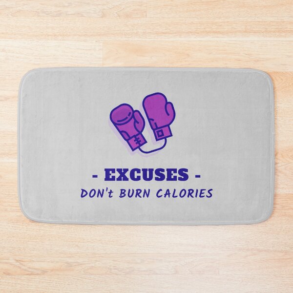 Item preview, Excuses, Don't Burn Calories Boxing Art designed and sold by Cute-Jory-Store.