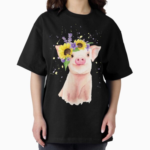 Item preview, Blossoming Piglet designed and sold by SabinasArts.