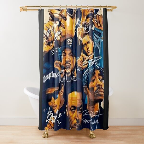 HipHop  90's Shower Curtain