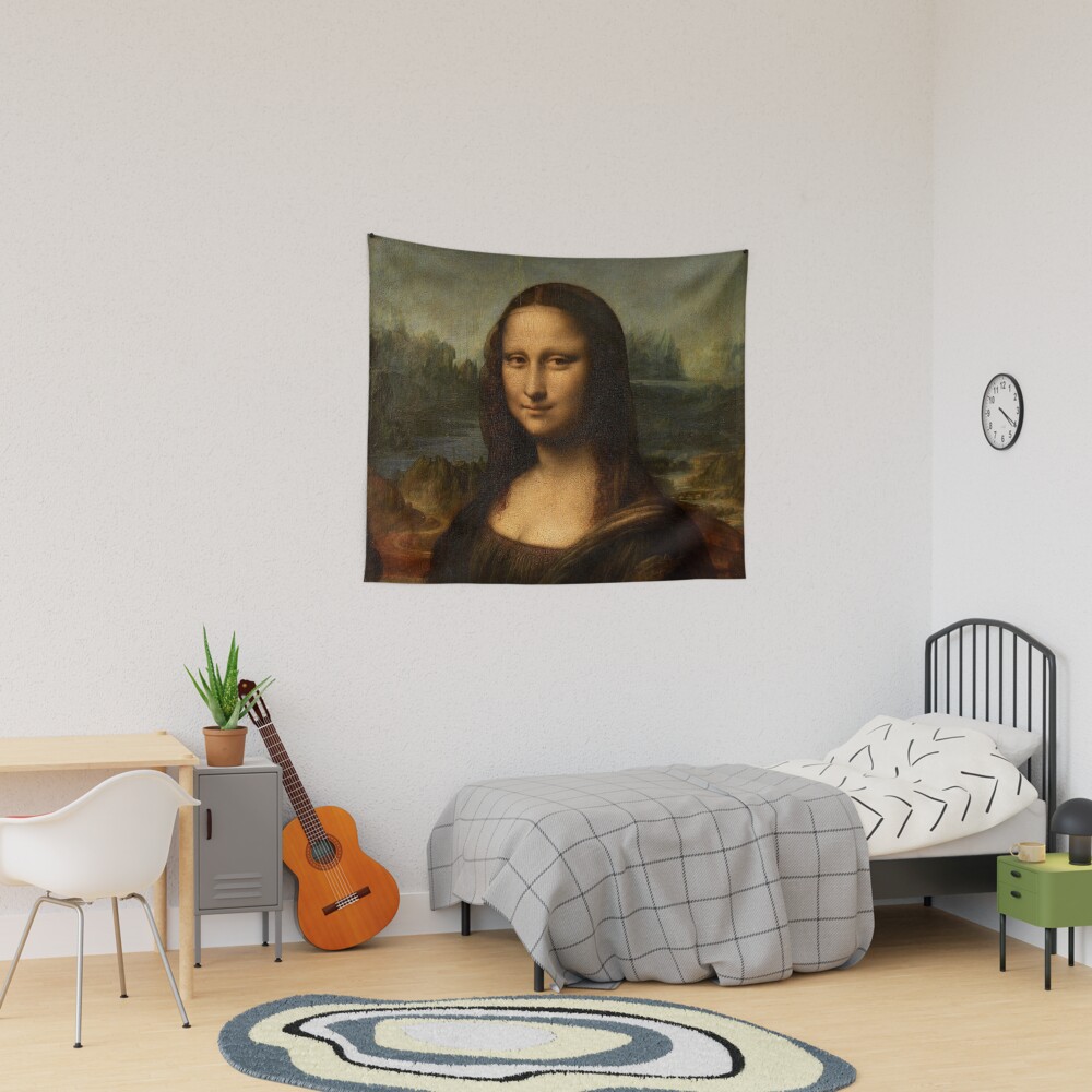 Indulge your interior with canvas print Mona Lisa