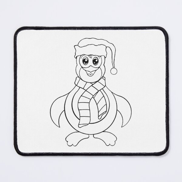 Item preview, Color Your Own Christmas Penguin designed and sold by GrandpaH.