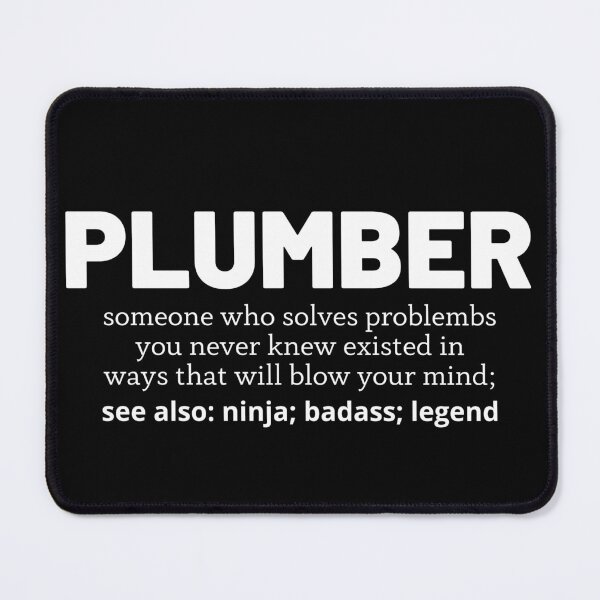 Item preview, plumber designed and sold by T-shirtgallery.