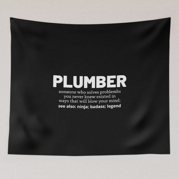 Item preview, plumber designed and sold by T-shirtgallery.