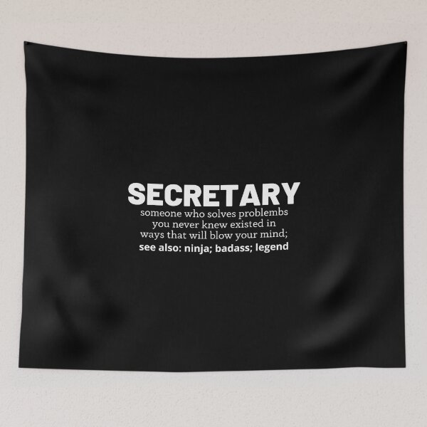 Item preview, secretary designed and sold by T-shirtgallery.