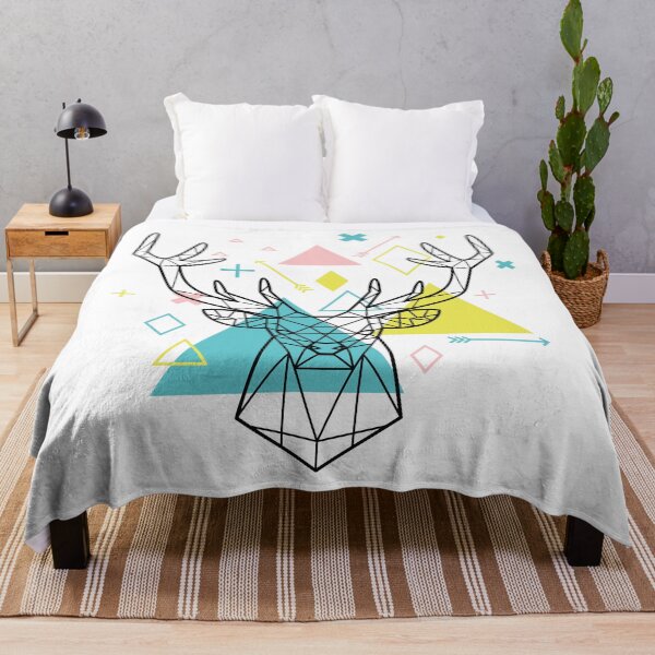 Item preview, Geometric Head of Deer designed and sold by artdesignforyou.