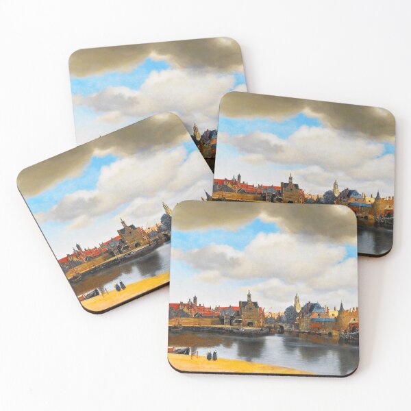 Item preview, JOHANNES VERMEER - View of Delft 1660 - 1661 designed and sold by Go Logo Designs.