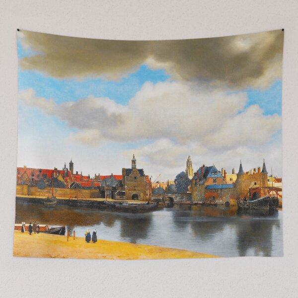 Item preview, JOHANNES VERMEER - View of Delft 1660 - 1661 designed and sold by Go Logo Designs.