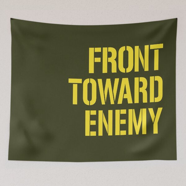 Item preview, Funny Grunge Enemy and Vintage Military Front Toward Enemy designed and sold by ARTsPlural.