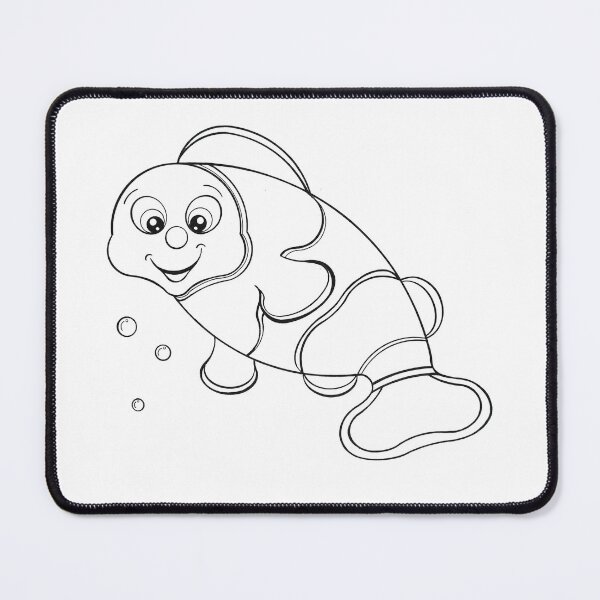 Item preview, Color Your Own Clown Fish designed and sold by GrandpaH.