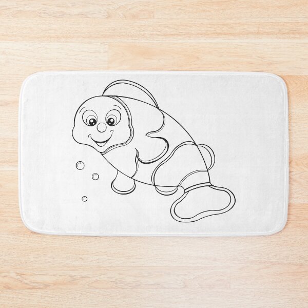 Item preview, Color Your Own Clown Fish designed and sold by GrandpaH.