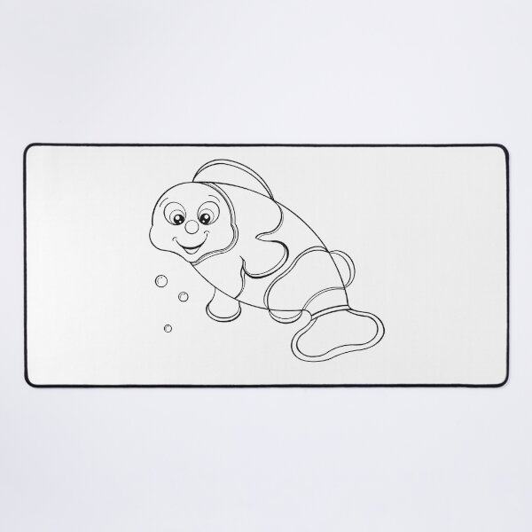 Item preview, Color Your Own Clown Fish designed and sold by GrandpaH.