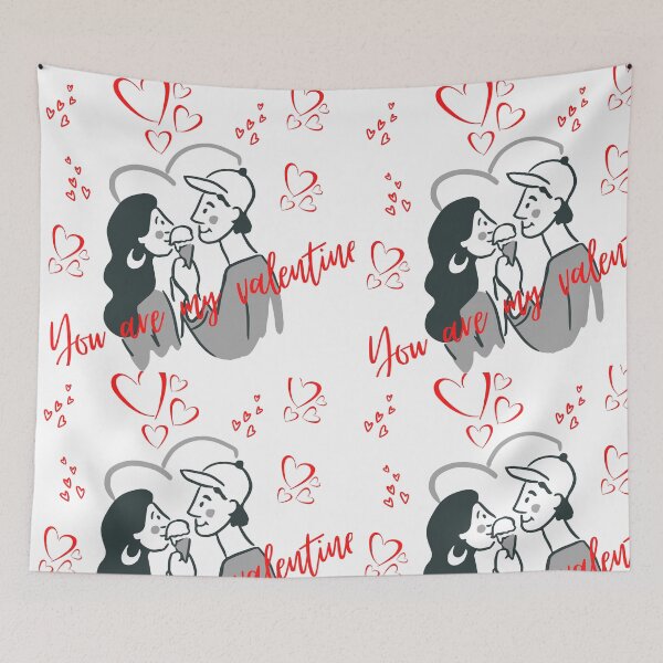 Item preview, YOU ARE MY VALENTINE, HAPPY VALENTINE’S DAY  designed and sold by Pranvi19.