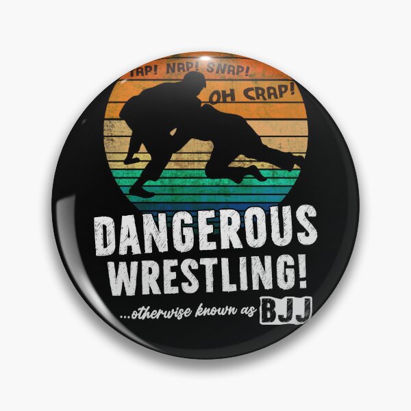 Item preview, Dangerous Wrestling (aka BJJ) designed and sold by DemandChaos.