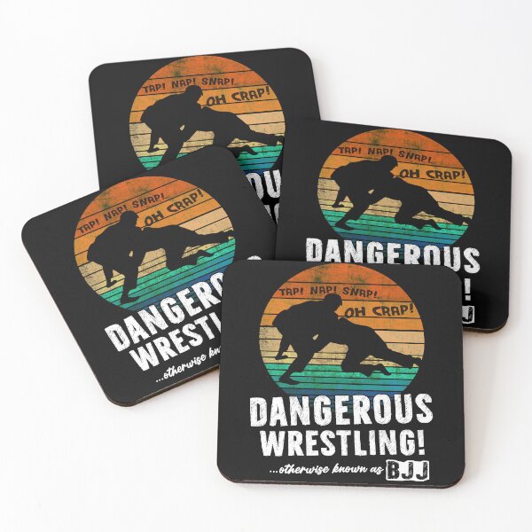 Item preview, Dangerous Wrestling (aka BJJ) designed and sold by DemandChaos.