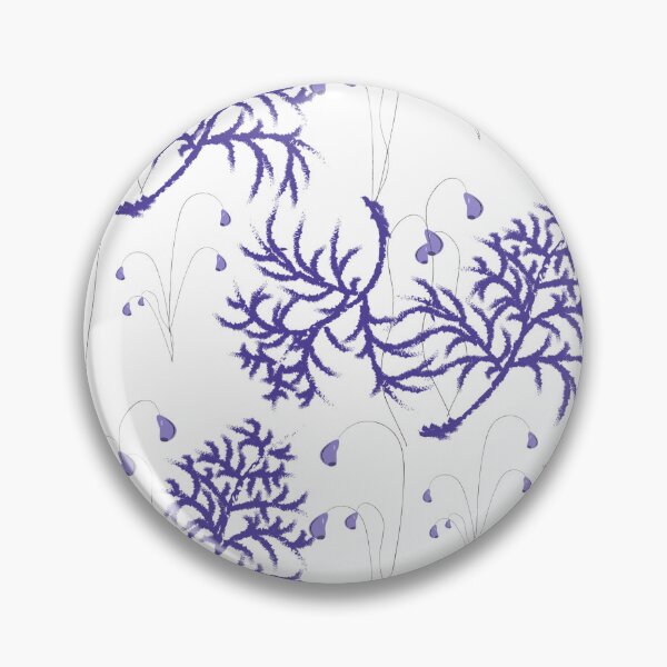Item preview, Copy of  wildflowers, moss color very peri designed and sold by Natairbrush.