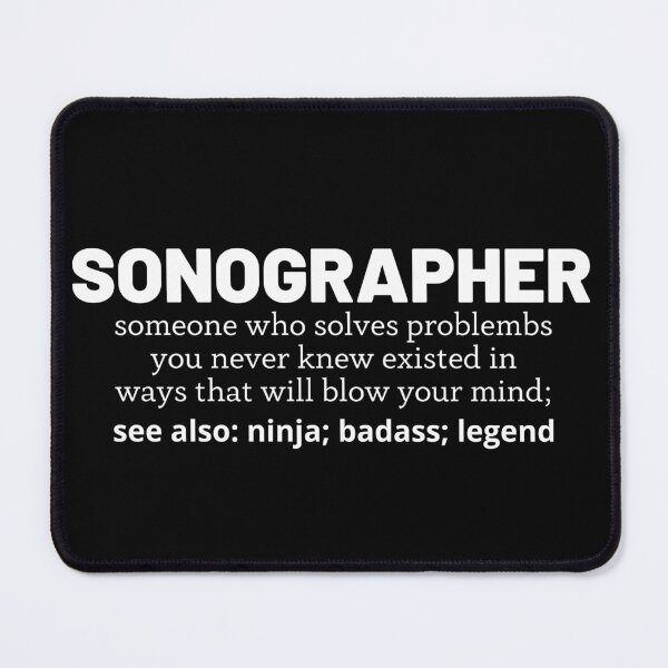 Item preview, sonographer designed and sold by T-shirtgallery.