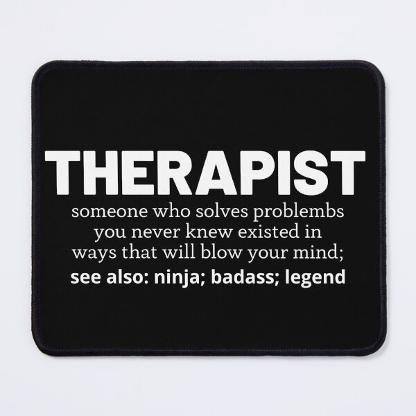 Item preview, therapist designed and sold by T-shirtgallery.