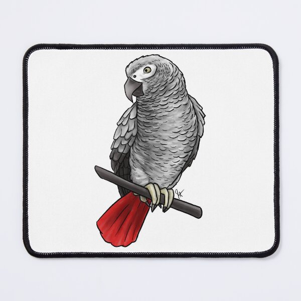 Item preview, African Grey Parrot designed and sold by Jennifer Stolzer.