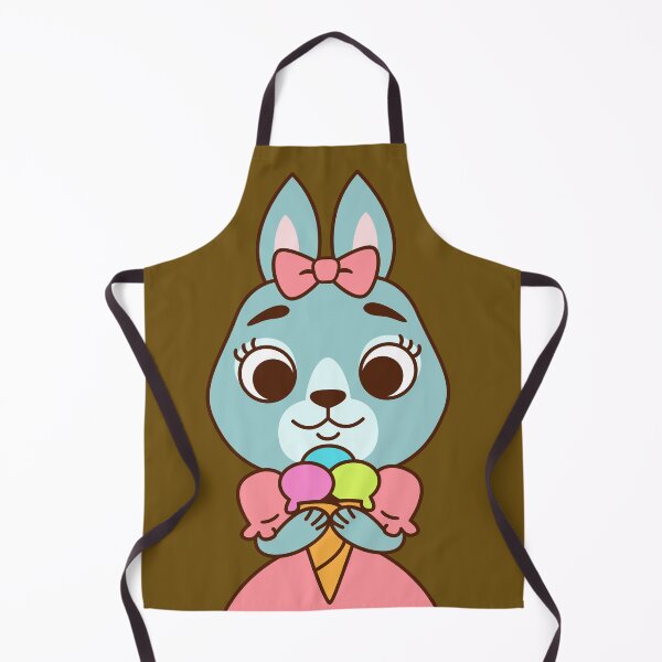 Item preview, Bunnies Eating Ice Cream / Crazy Bunny Lady designed and sold by haRexia.