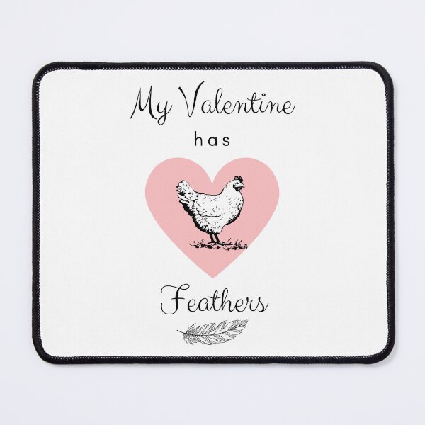 Item preview, My Valentine has Feathers Chicken light designed and sold by natcat-designs.