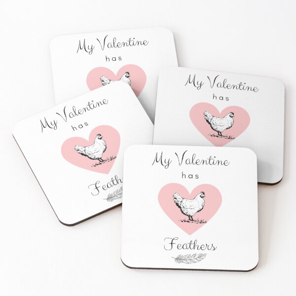 Item preview, My Valentine has Feathers Chicken light designed and sold by natcat-designs.