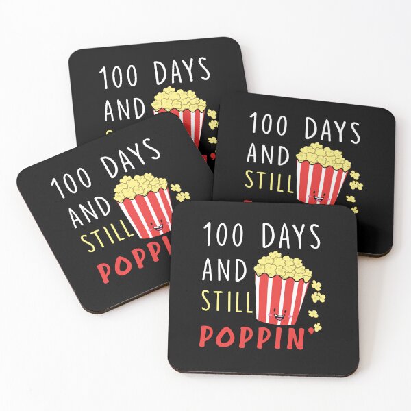 Item preview, 100 Days And Still Poppin Popcorn 100th Day Boys Girls Kids designed and sold by happy gift art.