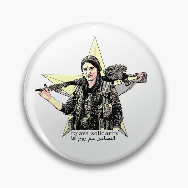 Item preview, Rojava Solidarity Syria Socialist Anarchist Communist designed and sold by sidehustle44.