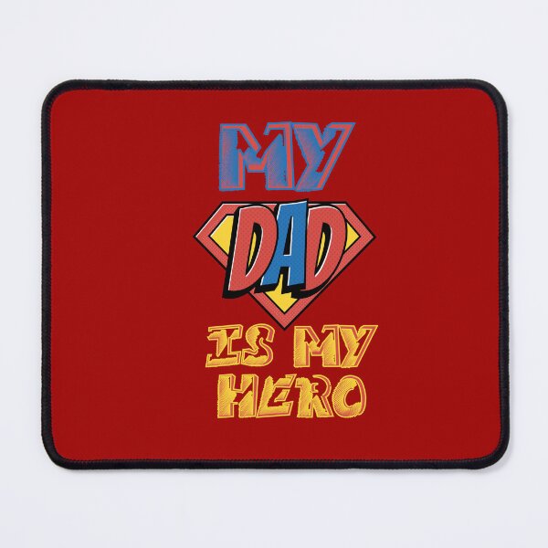 Item preview, MY DAD IS MY HERO designed and sold by RetroPlaceee.