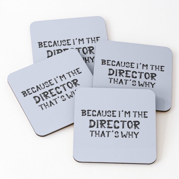 Item preview, Because I'm the Director designed and sold by Theatre Thoughts.